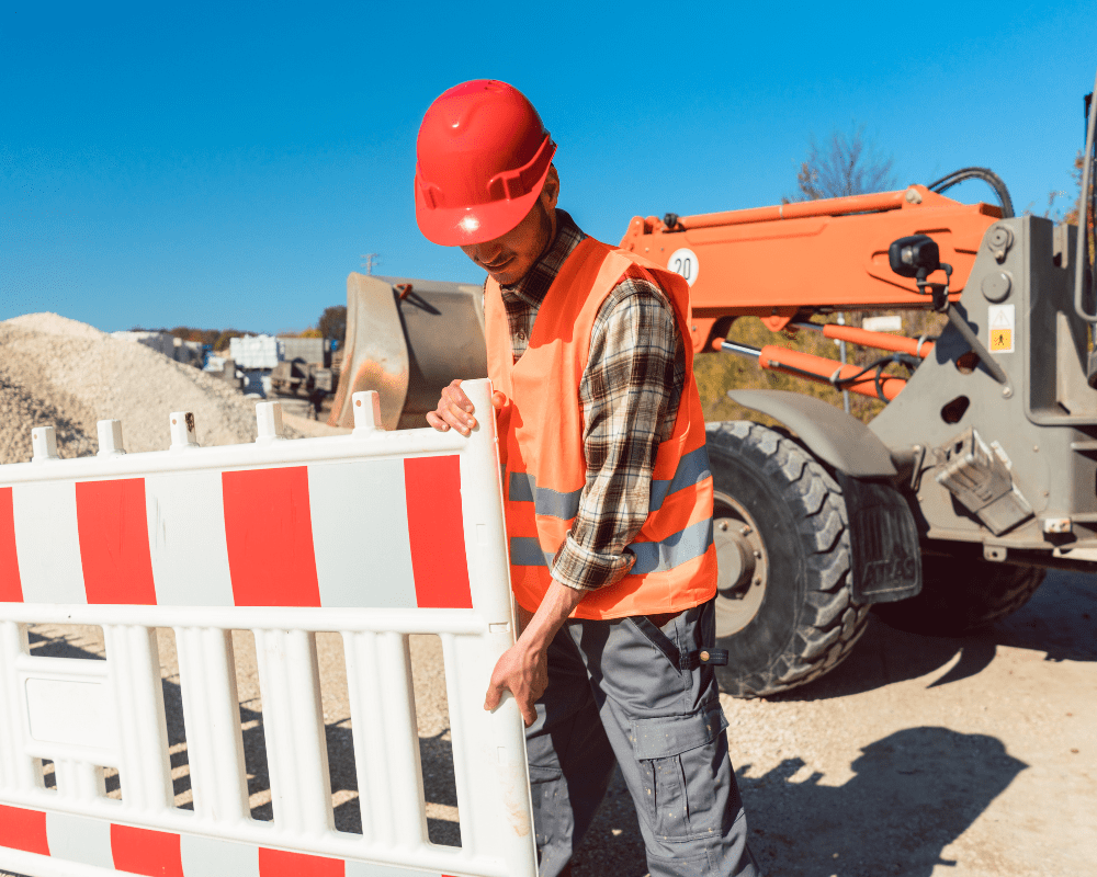 chantier de terrassement